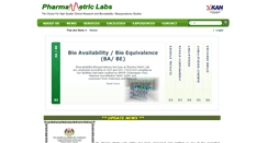 Desktop Screenshot of pharmametriclabs.com